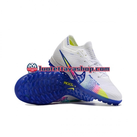 Nike Air Zoom Mercurial Vapor XV Elite TF Sininen Valkoinen Jalkapallokengät