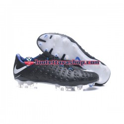 Nike HyperVenom Phantom III Elite FG Valkoinen Musta Jalkapallokengät