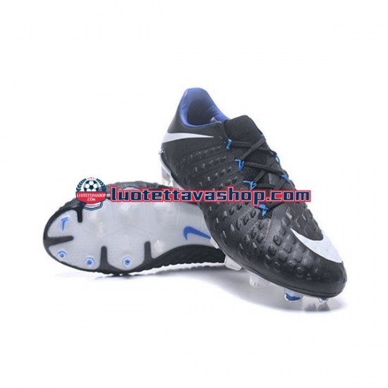Nike HyperVenom Phantom III Elite FG Valkoinen Musta Jalkapallokengät