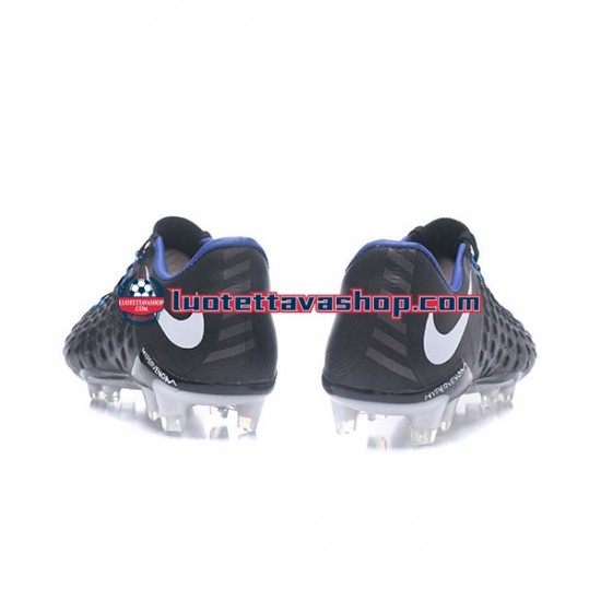 Nike HyperVenom Phantom III Elite FG Valkoinen Musta Jalkapallokengät