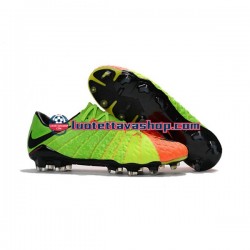 Nike HyperVenom Phantom III Elite FG Oranssi Vihreä Jalkapallokengät