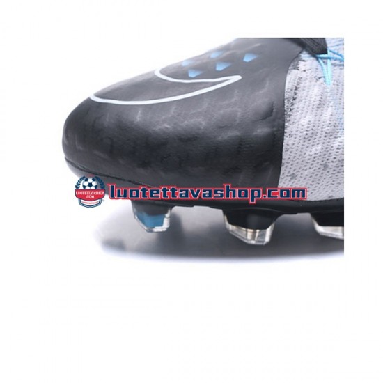 Nike HyperVenom Phantom III Elite FG Harmaa Musta Jalkapallokengät