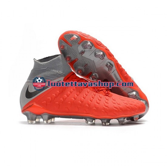 Nike Hypervenom Phantom 3 Elite DF FG Punainen Harmaa Jalkapallokengät