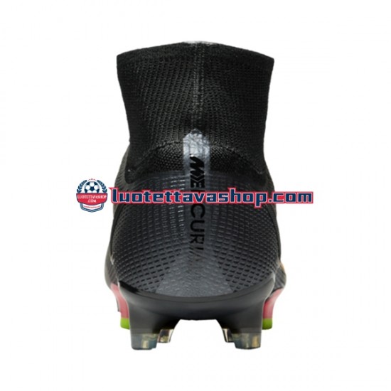 Nike Mercurial Superfly VIII X Prism Elite FG Musta Jalkapallokengät