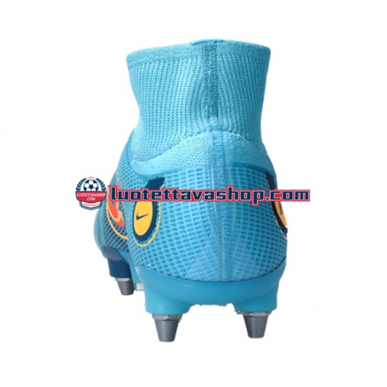 Nike Mercurial Superfly VIII Blueprint PROMO Elite SG Pro Sininen Jalkapallokengät