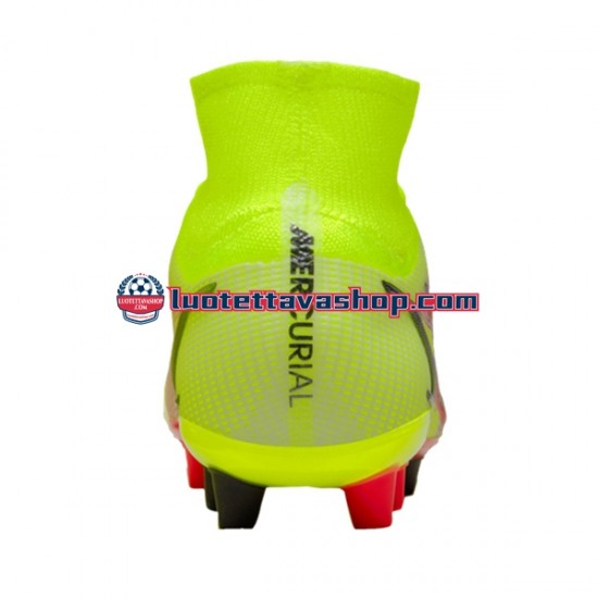 Nike Mercurial Superfly VIII Motivation Elite AG Punainen Keltainen Jalkapallokengät