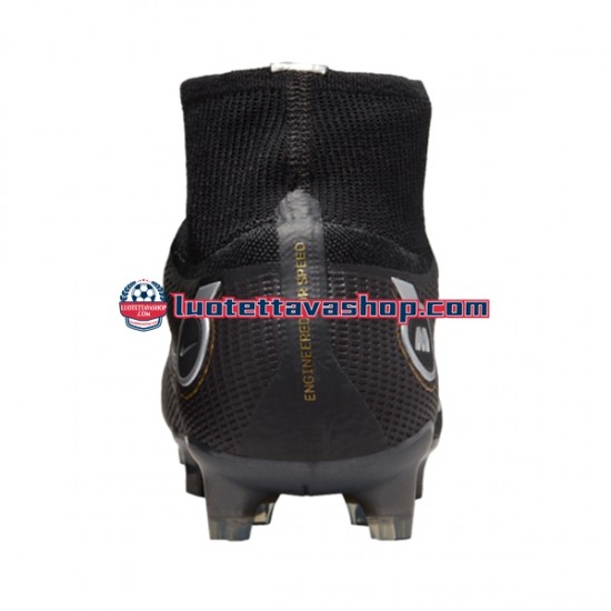 Nike Mercurial Superfly VIII Shadow Elite FG Musta Jalkapallokengät