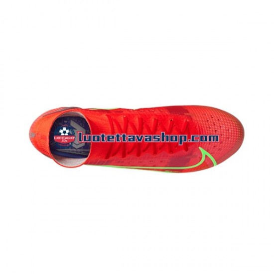Nike Mercurial Superfly VIII Spectrum Elite AG Punainen Jalkapallokengät