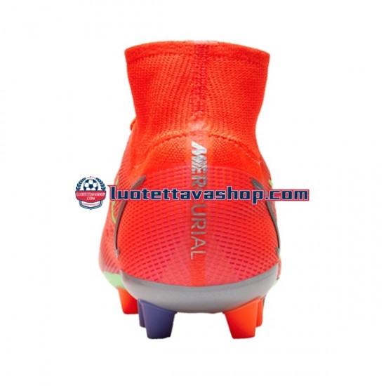 Nike Mercurial Superfly VIII Spectrum Elite AG Punainen Jalkapallokengät