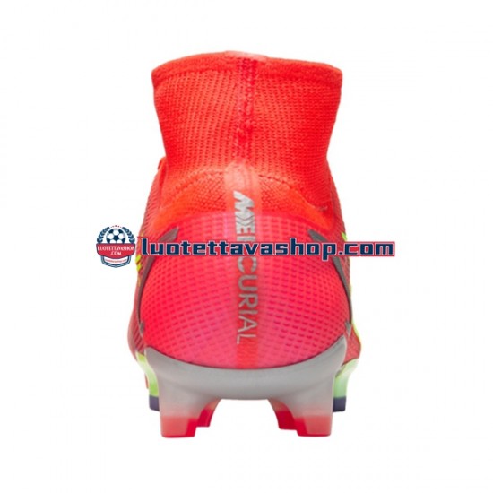 Nike Mercurial Superfly VIII Spectrum Elite FG Punainen Jalkapallokengät