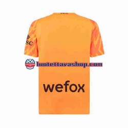 Miehet AC Milan Maalivahdin 2023-2024 Lyhythihainen Fanipaita ,Vieras