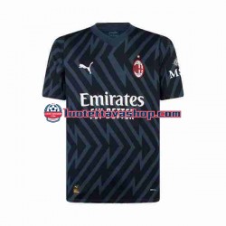 Miehet AC Milan Maalivahdin 2023-2024 Lyhythihainen Fanipaita ,Kolmas
