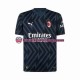 Miehet AC Milan Maalivahdin 2023-2024 Lyhythihainen Fanipaita ,Kolmas