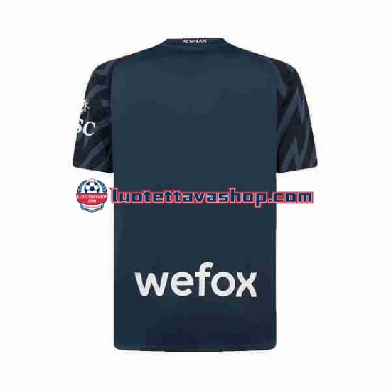 Miehet AC Milan Maalivahdin 2023-2024 Lyhythihainen Fanipaita ,Kolmas