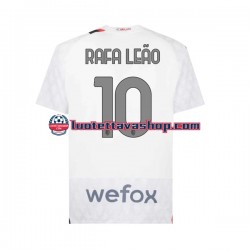 Miehet AC Milan Rafael Leao 10 2023-2024 Lyhythihainen Fanipaita ,Vieras