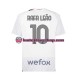 Miehet AC Milan Rafael Leao 10 2023-2024 Lyhythihainen Fanipaita ,Vieras
