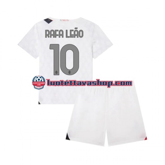 Lapset AC Milan Rafael Leao 10 2023-2024 Lyhythihainen Fanipaita ,Vieras