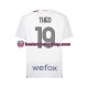Miehet AC Milan Theo 19 2023-2024 Lyhythihainen Fanipaita ,Vieras