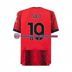Miehet AC Milan Theo Hernandez 19 2023-2024 Lyhythihainen Fanipaita ,Koti