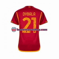 Miehet AS Roma Paulo Dybala 21 2023-2024 Lyhythihainen Fanipaita ,Koti
