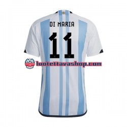 Miehet Argentiina Di Maria 11 World Cup 2022 Lyhythihainen Fanipaita ,Koti
