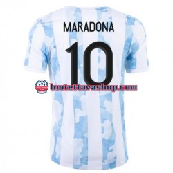 Miehet Argentiina Maradona 10 2021 Lyhythihainen Fanipaita ,Koti