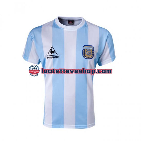 Miehet Argentiina Retro 1986 Lyhythihainen Fanipaita ,Koti