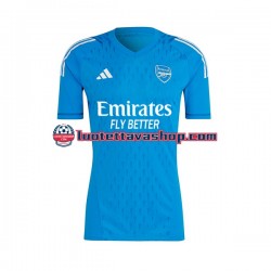 Miehet Arsenal Maalivahdin 2023-2024 Lyhythihainen Fanipaita ,Vieras