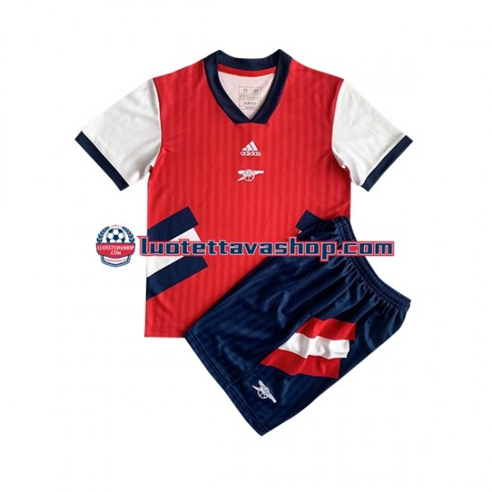 Lapset Arsenal Icon Retro 2022-2023 Lyhythihainen Fanipaita ,Koti