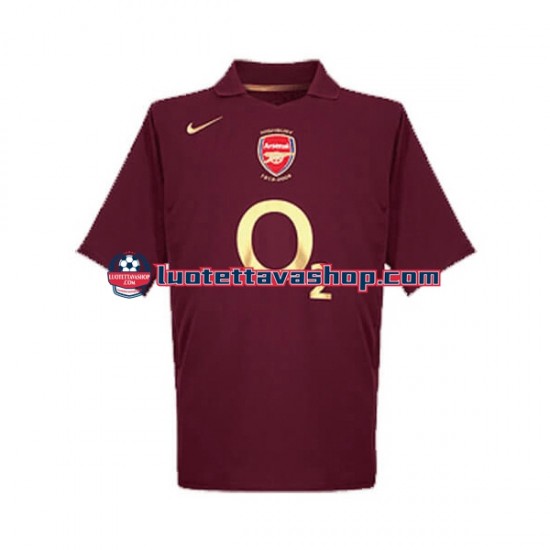 Miehet Arsenal Retro 2005 Lyhythihainen Fanipaita ,Koti