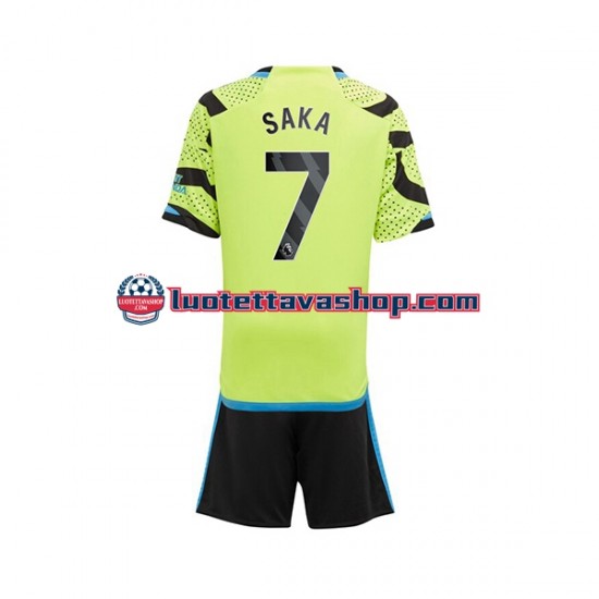 Lapset Arsenal Saka 7 2023-2024 Lyhythihainen Fanipaita ,Vieras