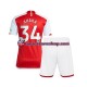 Lapset Arsenal Xhaka 34 2023-2024 Lyhythihainen Fanipaita ,Koti