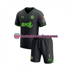 Lapset Aston Villa Maalivahdin Emiliano Martinez 1 2023-2024 Lyhythihainen Fanipaita ,Koti