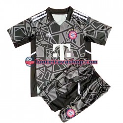 Lapset FC Bayern München Maalivahdin 2022-2023 Lyhythihainen Fanipaita ,Vieras