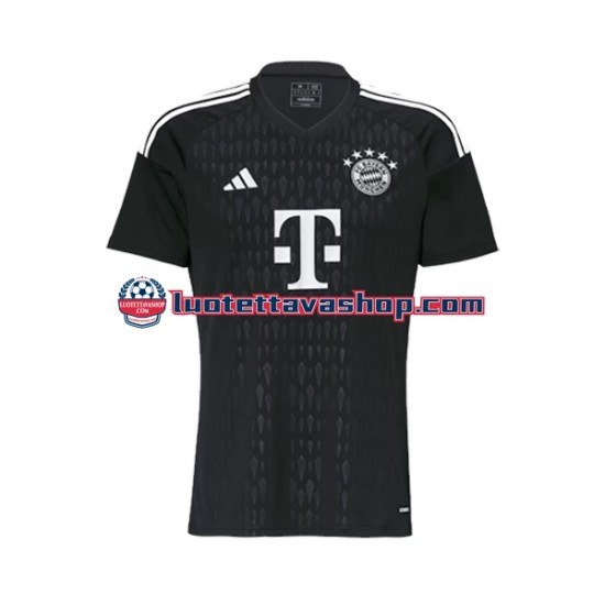 Miehet FC Bayern München Maalivahdin 2023-2024 Lyhythihainen Fanipaita ,Koti