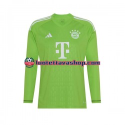 Miehet FC Bayern München Maalivahdin Manuel Neuer 1 2023-2024 Pitkähihainen Fanipaita ,Vieras