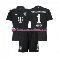 Lapset FC Bayern München Maalivahdin Manuel Neuer 1 2023-2024 Lyhythihainen Fanipaita ,Koti