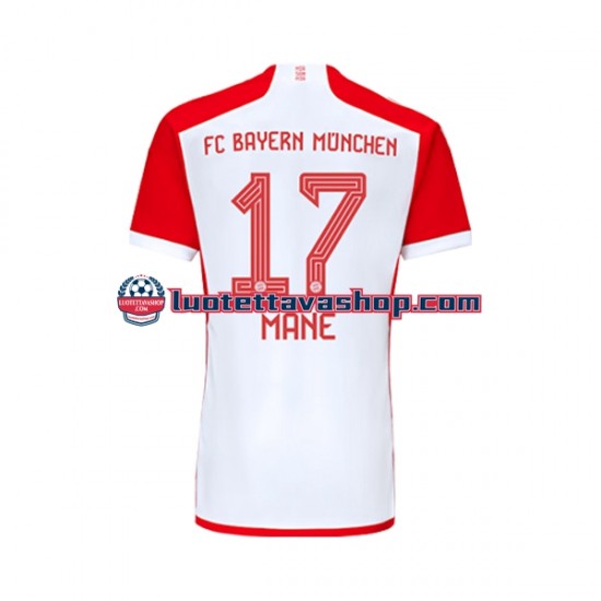 Miehet FC Bayern München Sadio Mane 17 2023-2024 Lyhythihainen Fanipaita ,Koti