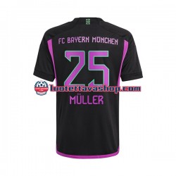 Miehet FC Bayern München Thomas Muller 25 2023-2024 Lyhythihainen Fanipaita ,Vieras