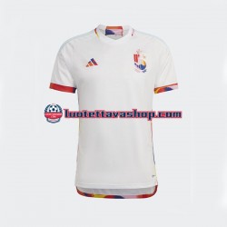 Miehet Belgia World Cup 2022 Lyhythihainen Fanipaita ,Vieras