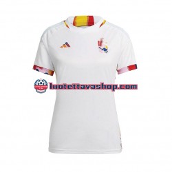 Naiset Belgia World Cup 2022 Lyhythihainen Fanipaita ,Vieras