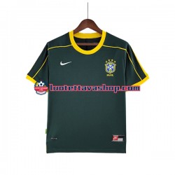 Miehet Brasilia Maalivahdin Retro 1998 Lyhythihainen Fanipaita ,Vieras