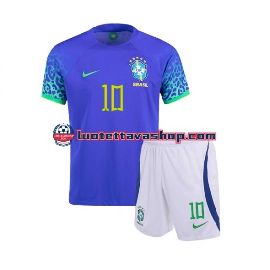 Lapset Brasilia Ronaldinho 10 World Cup 2022 Lyhythihainen Fanipaita ,Vieras