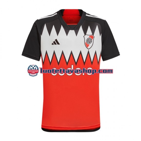 Miehet CA River Plate 2023-2024 Lyhythihainen Fanipaita ,Vieras