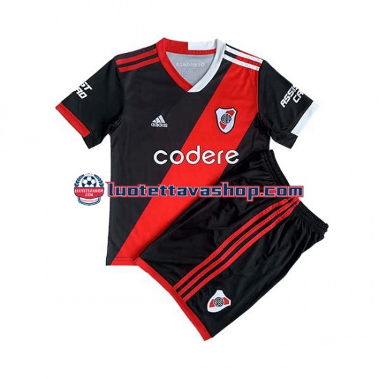 Lapset CA River Plate 2023-2024 Lyhythihainen Fanipaita ,Kolmas