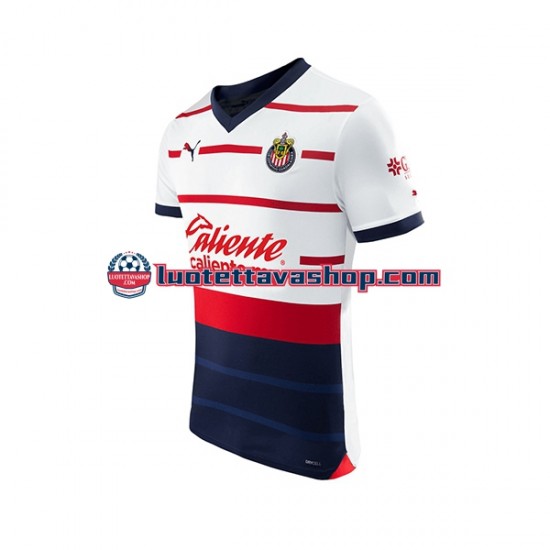 Miehet CD Guadalajara 2023-2024 Lyhythihainen Fanipaita ,Vieras