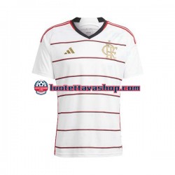 Miehet CR Flamengo 2023-2024 Lyhythihainen Fanipaita ,Vieras