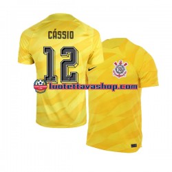 Miehet Corinthians Maalivahdin Cassio 12 2023-2024 Lyhythihainen Fanipaita ,Vieras