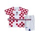 Lapset Kroatia World Cup 2022 Lyhythihainen Fanipaita ,Koti