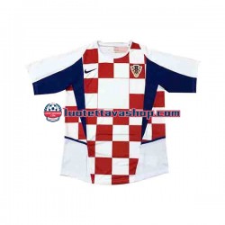 Miehet Kroatia 2002 Lyhythihainen Fanipaita ,Koti